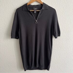 H & M collard shirt